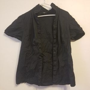 Bell Sleve Button Up
